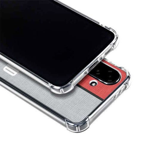 NBA Portland Trail Blazers Canvas Galaxy A36 5G Clear Case