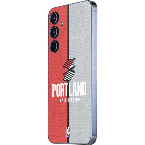 NBA Portland Trail Blazers Canvas Galaxy A55 5G Skin