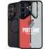 NBA Portland Trail Blazers Canvas Galaxy S25 Kickstand Case
