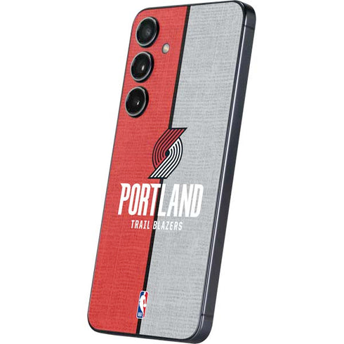 NBA Portland Trail Blazers Canvas Galaxy S24 Skin