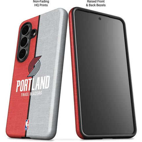 NBA Portland Trail Blazers Canvas Galaxy S26 Plus Impact Case
