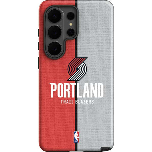 NBA Portland Trail Blazers Canvas Galaxy S26 Ultra Impact Case