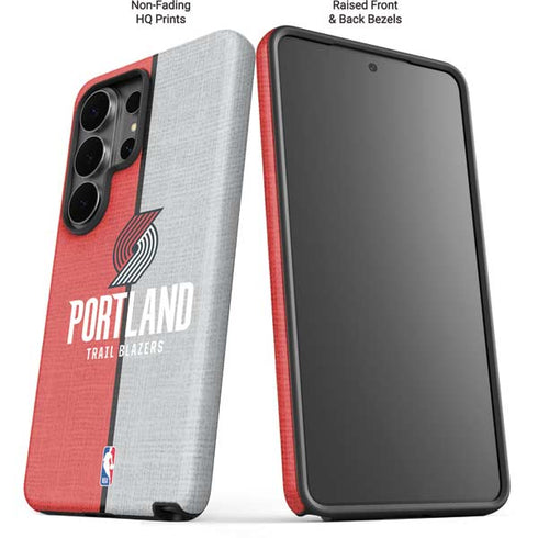 NBA Portland Trail Blazers Canvas Galaxy S26 Ultra Impact Case
