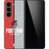 NBA Portland Trail Blazers Canvas Galaxy Z Fold5 5G Skin