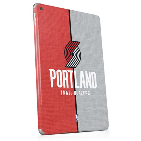 NBA Portland Trail Blazers Canvas Apple iPad Skin