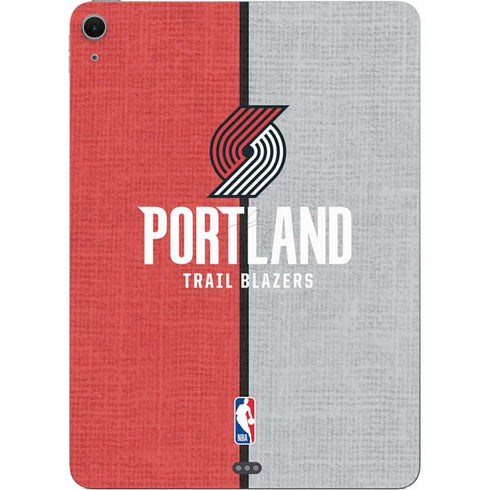 NBA Portland Trail Blazers Canvas Apple iPad Air Skin