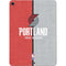 NBA Portland Trail Blazers Canvas Apple iPad Air Skin