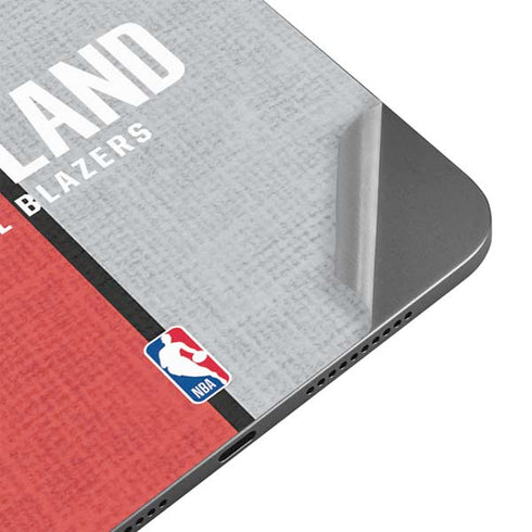 NBA Portland Trail Blazers Canvas Apple iPad Mini Skin