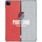 NBA Portland Trail Blazers Canvas iPad Pro 11in (2024) Clear Case