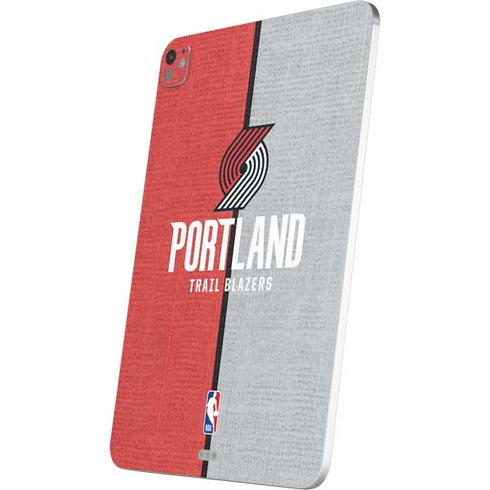 NBA Portland Trail Blazers Canvas iPad Pro 13in M4 (2024) Skin