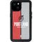 NBA Portland Trail Blazers Canvas iPhone 15 Plus Waterproof Case