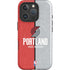 NBA Portland Trail Blazers Canvas iPhone 16 Pro Magsafe Impact Case