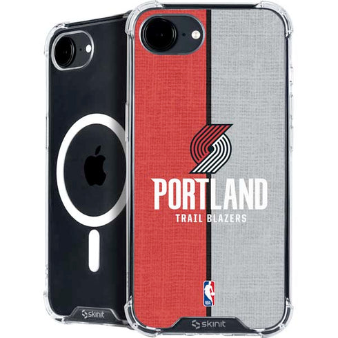 NBA Portland Trail Blazers Canvas iPhone 16e MagSafe Case