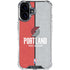 NBA Portland Trail Blazers Canvas iPhone 17 Clear Case