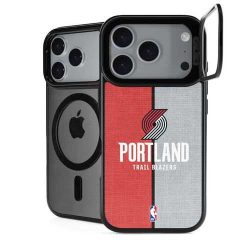 NBA Portland Trail Blazers Canvas iPhone 18 Pro Kickstand Case