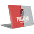 NBA Portland Trail Blazers Canvas Apple MacBook Air Skin