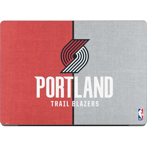 NBA Portland Trail Blazers Canvas Apple MacBook Pro 14-inch Skin
