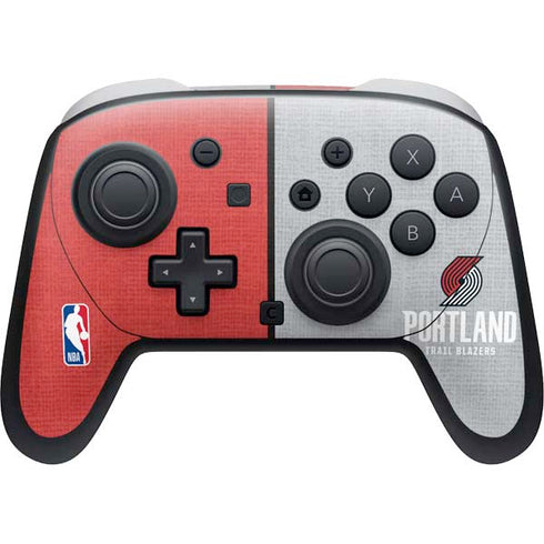 NBA Portland Trail Blazers Canvas Nintendo Skins