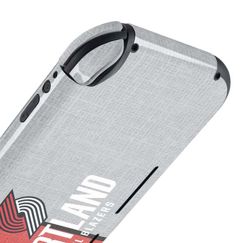 NBA Portland Trail Blazers Canvas Nintendo Switch Lite Skin
