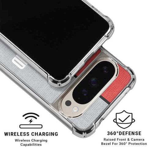 NBA Portland Trail Blazers Canvas Pixel 9/9 Pro Clear Case