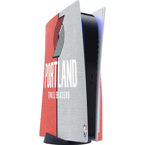 NBA Portland Trail Blazers Canvas PlayStation PS5 Skins