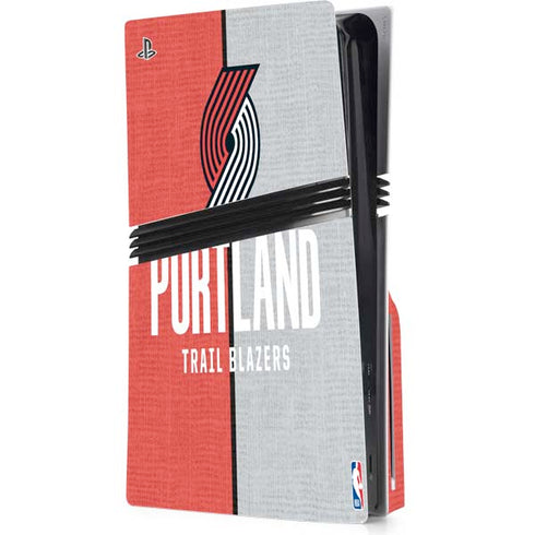 NBA Portland Trail Blazers Canvas PlayStation PS5 Skins