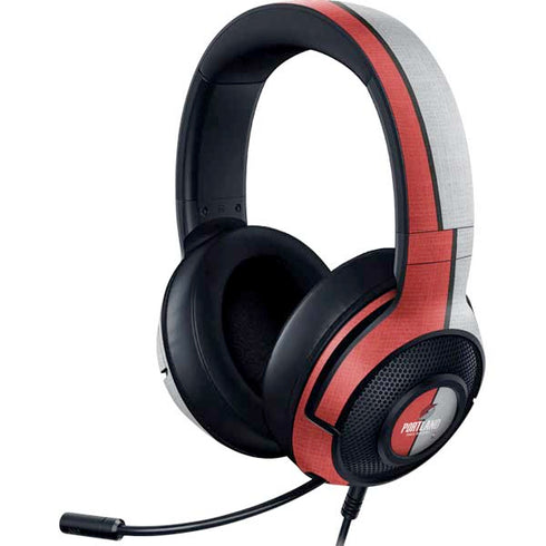 NBA Portland Trail Blazers Canvas Razer Kraken X Skin