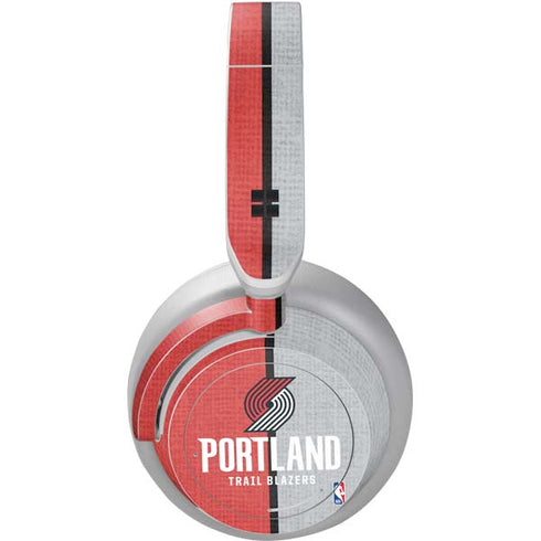 NBA Portland Trail Blazers Canvas Surface Headphones Skin