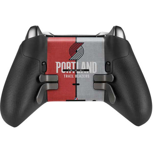 NBA Portland Trail Blazers Canvas Xbox Elite Wireless Controller Series 2 Skin