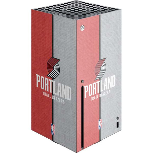 NBA Portland Trail Blazers Canvas Xbox Series X Skins