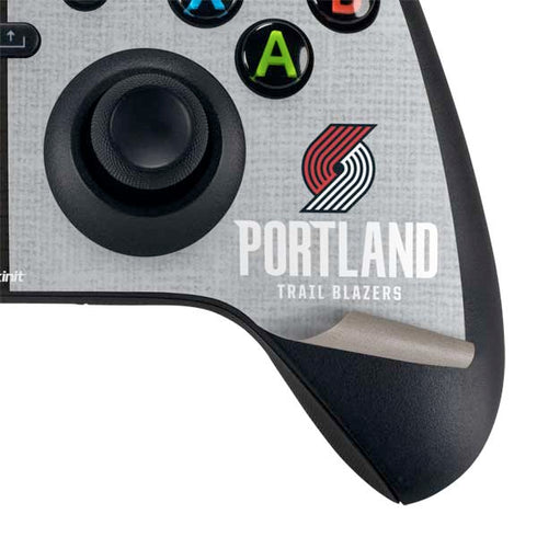 NBA Portland Trail Blazers Canvas XBox Series X Digital Edition Bundle Skin