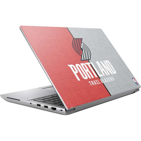 NBA Portland Trail Blazers Canvas HP ZBook Fury 16 G10 Skin