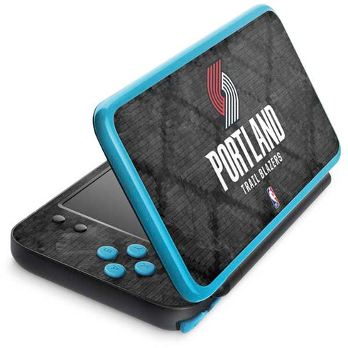 NBA Portland Trail Blazers Dark Rust Nintendo Skins