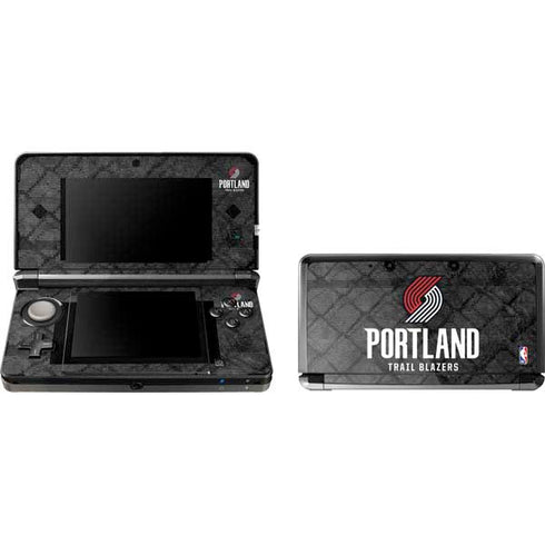 NBA Portland Trail Blazers Dark Rust Nintendo Skins