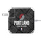 NBA Portland Trail Blazers Dark Rust 85W Power Adapter (15 and 17 inch MacBook Pro Charger) Skin