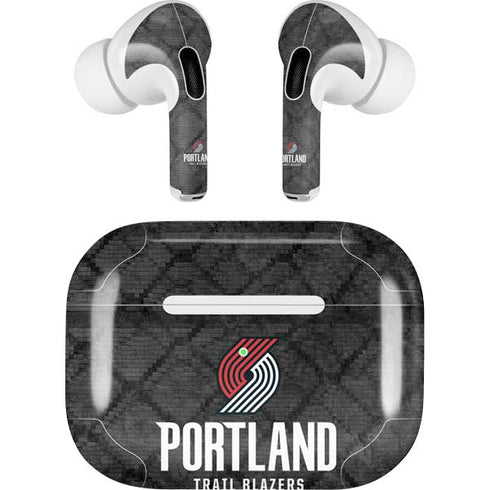 NBA Portland Trail Blazers Dark Rust Apple AirPods Pro Skin