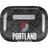 NBA Portland Trail Blazers Dark Rust Apple AirPods Pro Skin