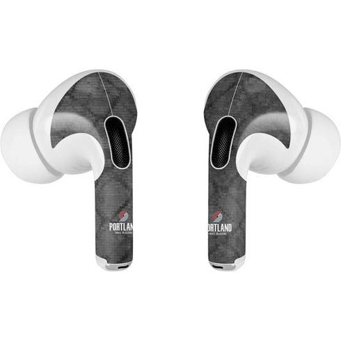 NBA Portland Trail Blazers Dark Rust Apple AirPods Pro Skin