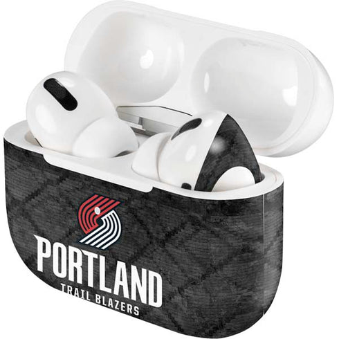 NBA Portland Trail Blazers Dark Rust Apple AirPods Pro Skin
