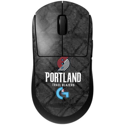 NBA Portland Trail Blazers Dark Rust G Pro Wireless Gaming Mouse Skin