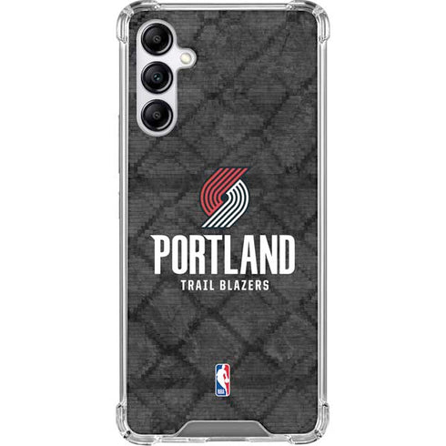 NBA Portland Trail Blazers Dark Rust Gabb Phone 4 Clear Case