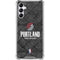 NBA Portland Trail Blazers Dark Rust Gabb Phone 4 Clear Case