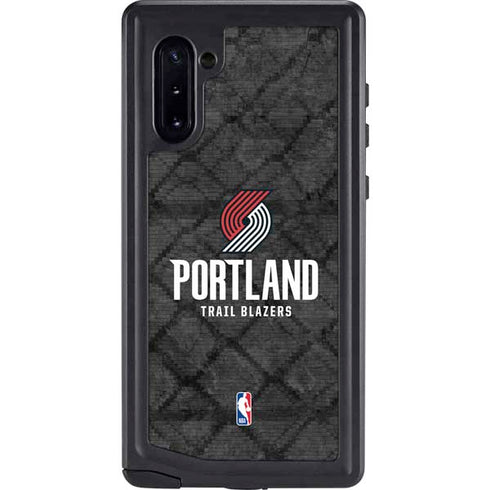 NBA Portland Trail Blazers Dark Rust Galaxy Cases