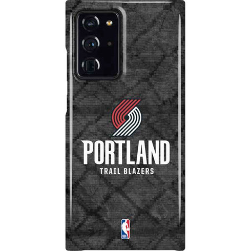 NBA Portland Trail Blazers Dark Rust Galaxy Cases