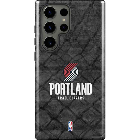 NBA Portland Trail Blazers Dark Rust Galaxy S23 Ultra Pro Case