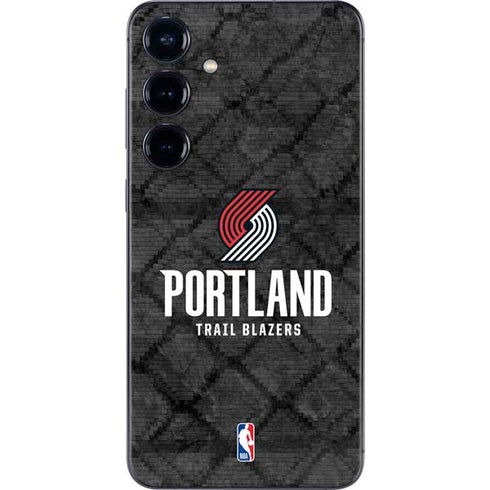 NBA Portland Trail Blazers Dark Rust Galaxy S25 Plus Skin