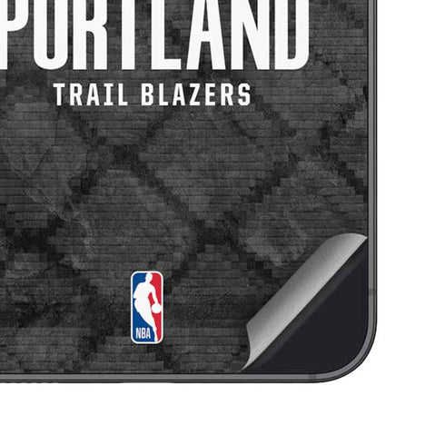 NBA Portland Trail Blazers Dark Rust Galaxy S25 Plus Skin