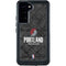 NBA Portland Trail Blazers Dark Rust Galaxy S24 Plus Waterproof Case