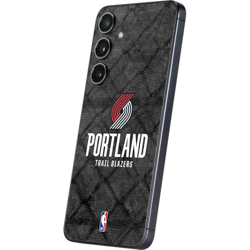 NBA Portland Trail Blazers Dark Rust Galaxy S24 Skin