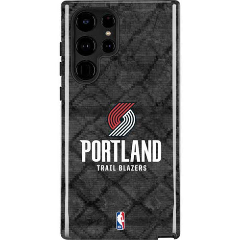NBA Portland Trail Blazers Dark Rust Galaxy Cases